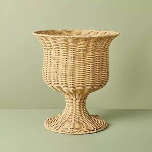 Rattan Outdoor Planter Pot Urn Basket - Hearth & Hand Magnolia, Target Fall 2025